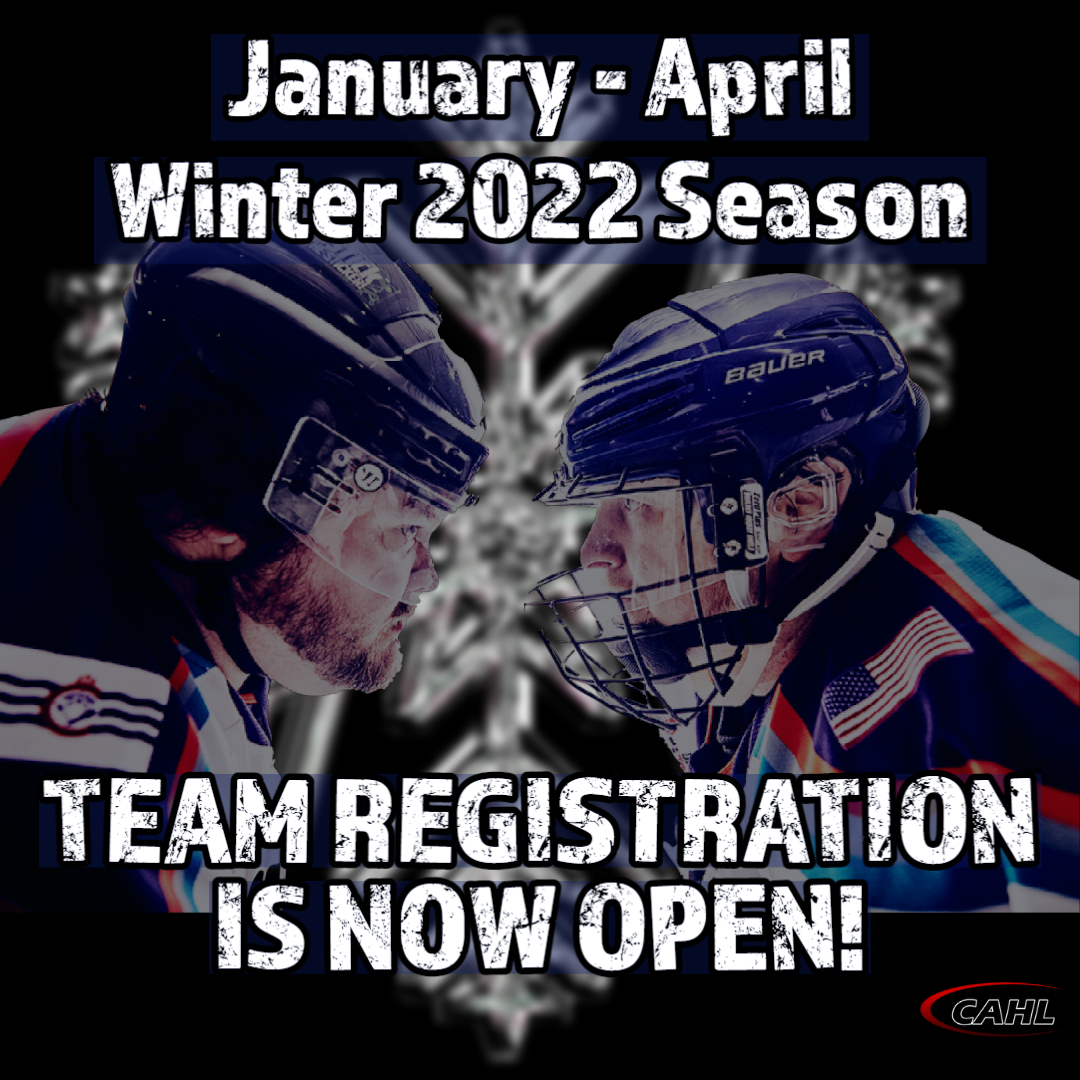 Winter Season Team Registration is Open!